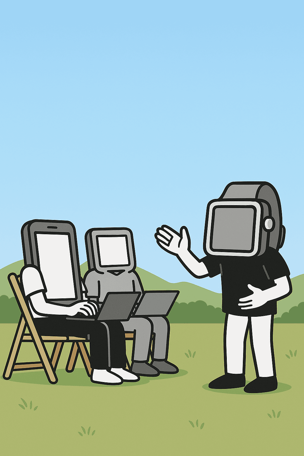Subtle background depicting hills